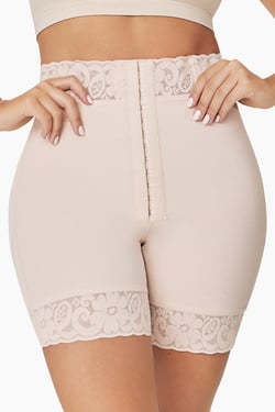 BBL Effect Essential High-Cut Shorts - Nude / 2XL
