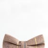 Dx7 oak Tweed bow tie