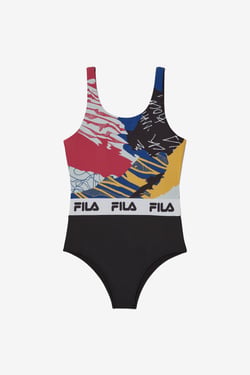 Allover Print Bodysuit - XL