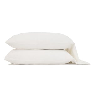 Bamboo White Linen Sheet Set