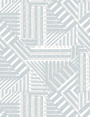 Bloc' Wallpaper by Wallshoppe - Elephant - Traditional / 27 in. x 27 ft.