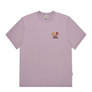 Kappy Kappy Morning Half T-Shirt Toru Fukuda Edition Lilac