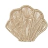 Seashell Handwoven Iraca Napkin Holder - Solid Color / Natural
