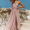 Stop Motion Maxi Dress Mocha