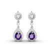 Jeulia Charming Tear Drop Earrings