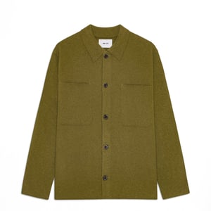 NN07 Jonas Boiled Wool Overshirt Firene