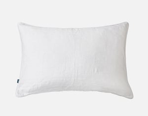 QE Home Chalkstone Pillow Sham, Scenic, White, Queen