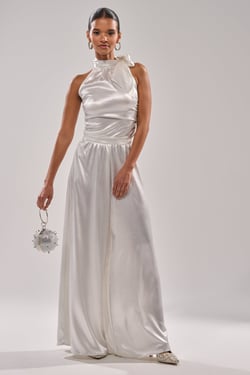 AKIRA Leave Me Alone Slinky Palazzo Pants | Size 1X
