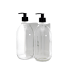 White Double Wall Mounted Soap Dispenser