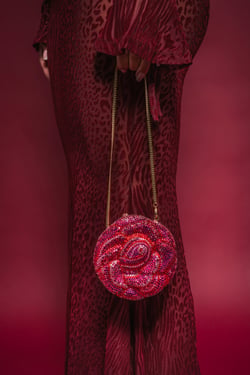 AKIRA Not That Kind Of Rose Purse