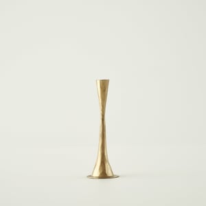 Dupni Gold Candle Holder - Small - 9"