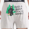 Does A Bear Sit In The Woods Men's Boxer Shorts