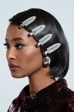 AKIRA Too Pretty For This Bling Hair Clips