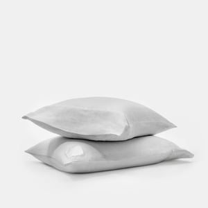 Signature Pillowcases Pillowcase King Calacatta Gray Beach House Linen , Luxury Organic Bedding and Sheet Sets , PROSSIONI