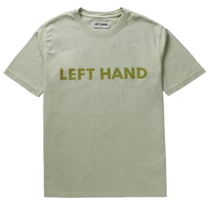 Left Hand Hand Tee Light Green
