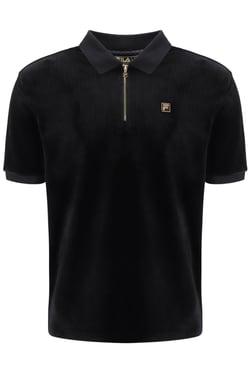 Louie Slim Fit Ribbed Velour Polo - 3XL