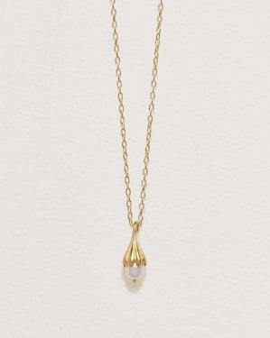 Anemone Pearl Pendant
