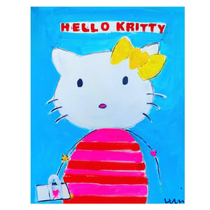 OH HI KRITTY Art Print