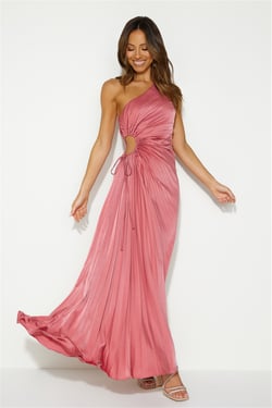 Season Of Weddings Maxi Dress Brick