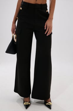AKIRA Gotta Let It Go Trouser Pants | Black | Size 1X
