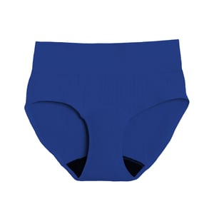 The High Waisted Period. in SportyStretch For Heavy Flows - Surf / XL