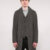 IMMORTAL Silverstone Frock Coat - Grey & White