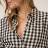 Black Gingham Shirt
