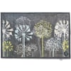 Nature 17 Dandelions Grey Doormat - 65x100cm