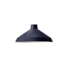 Camille shade in black iris with stone interior