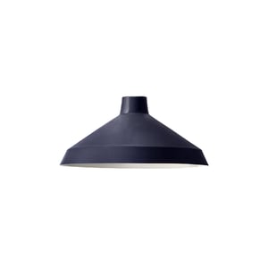 Camille shade in black iris with stone interior