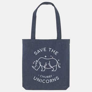 Save The Chubby Unicorns Tote Bag