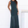 Bloom District Maxi Dress Teal
