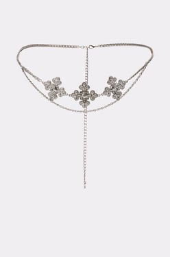 AKIRA Sarah Cross Chain Belt