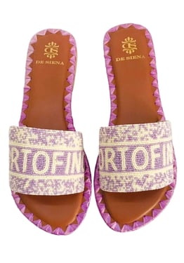 Portofino Sandals - UK 8 EU 41 / Purple