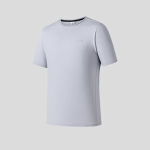 Men's ANTA Run Short-Sleeve Tee - Gray / 2XL