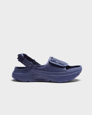 AERIO Men's Sandal-Slide Hybrid - Deep Lagoon / 15