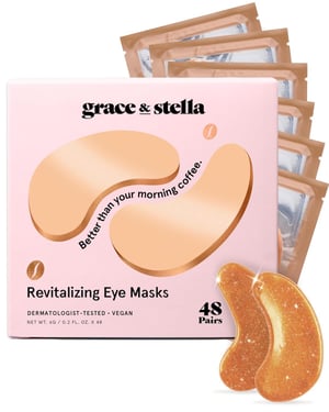 Revitalizing bronze eye masks - 48 Pairs