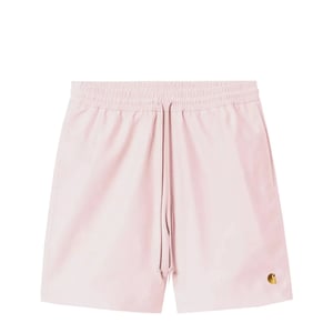 Carhartt WIP Chase Swim Trunks Dusky Pink / Gold