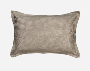 QE Home Vale Pillow Sham, Botanical, Green, King