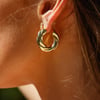 Buried Treasure Earrings Gold