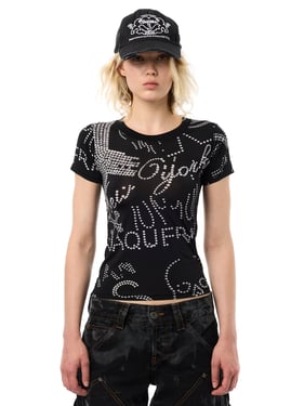 Rhinestuds Tshirt - XL