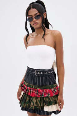 AKIRA I Heart Me Textured Mini Dress | Size XL