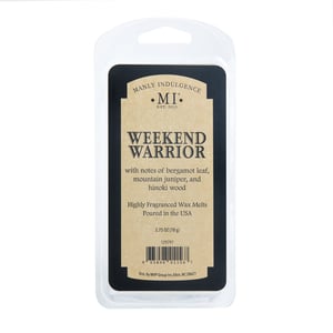 Weekend Warrior, Wax Melts, 2.75 oz - White / Weekend Warrior