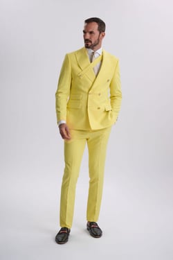 Vittore 2-Piece Yellow Suit
