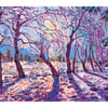 Winter Light - Free Form Puzzle Cut