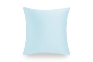 Pastel Blue Pure Silk Cushion Cover - 40x40cm