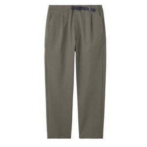 Goldwin One Tuck Tapered Stretch Pants Dark Olive