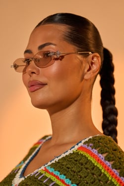 AKIRA Trendster Glasses | Brown