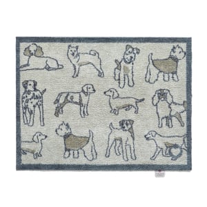 Pet 70 Dogs Grey Washable Doormat - 65x85cm