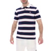 Edmond Yarn Dye Stripe Polo - L